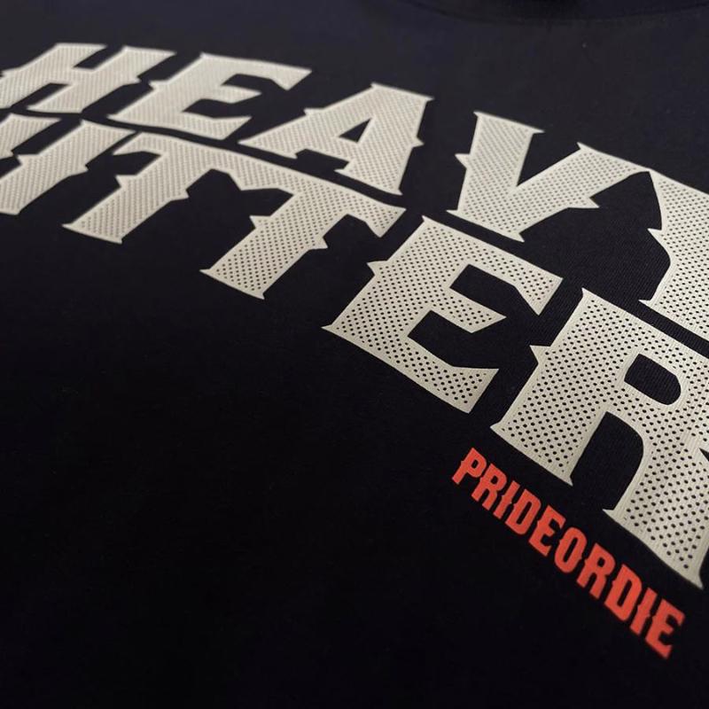 PRiDEorDiE heavy hitter T-Shirt -black